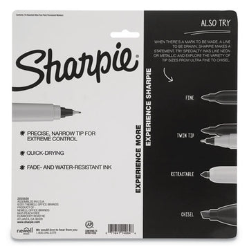 Sharpie® Cosmic Color Permanent Markers, Extra-fine Needle Tip, Assorted Cosmic Colors, 24-pack freeshipping - TVN Wholesale